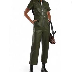 Walter Baker Ellie Jumpsuit - Olive Green